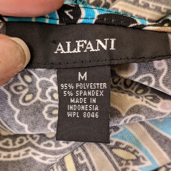 Teal Turquoise Stretch Mini Dress 3/4 Sleeves Boat Neck Flattering Fit D10 - Picture 4 of 11